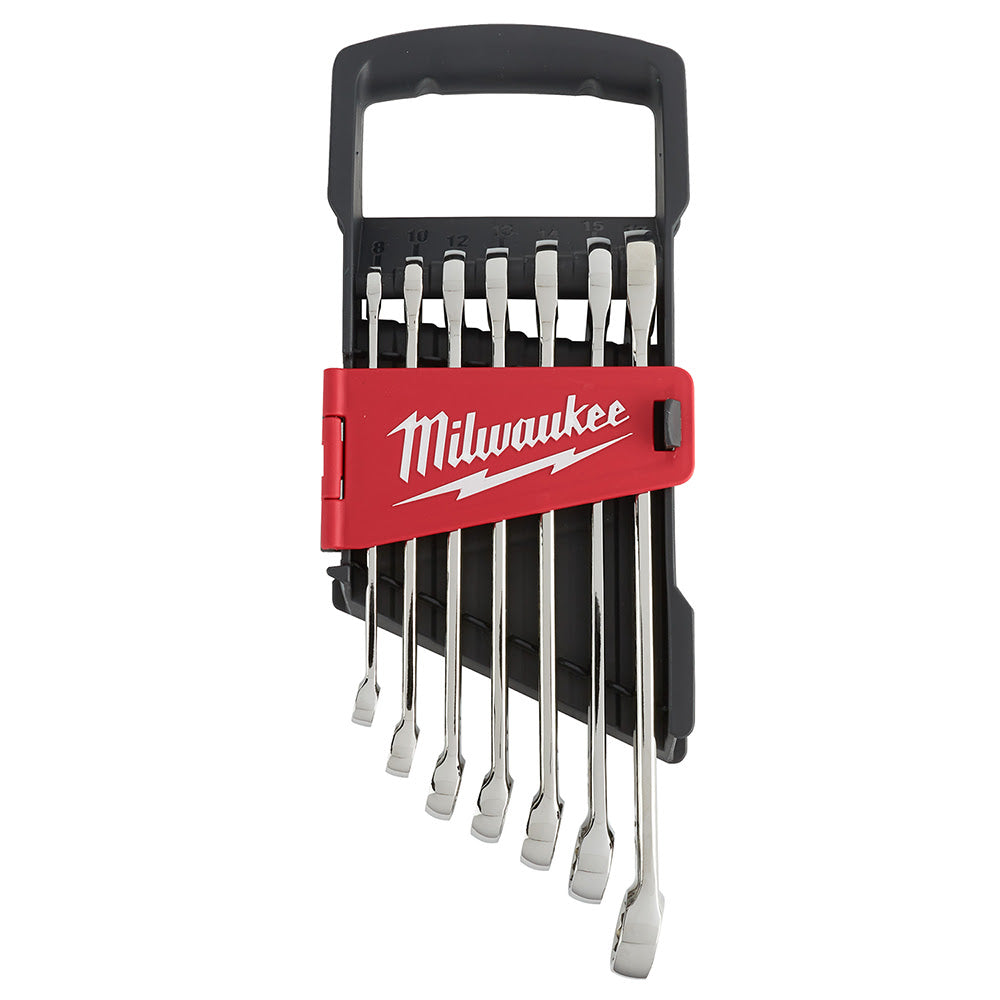 Milwaukee 48-22-9507 7 Piece Combination Wrench Set - Metric