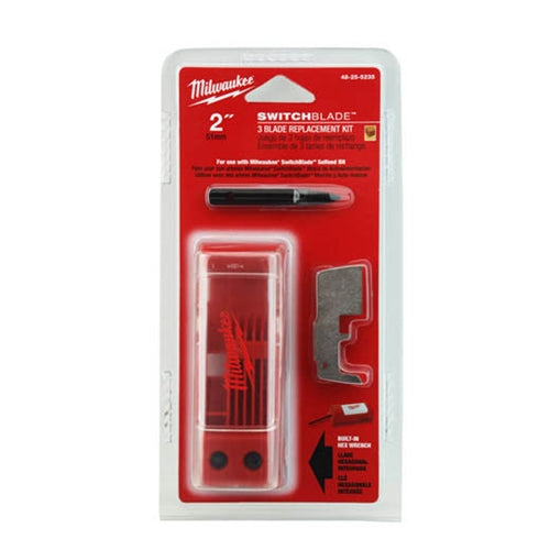 Milwaukee 48-25-5235 2" SwitchBlade Replacement Blade, 3 Pack