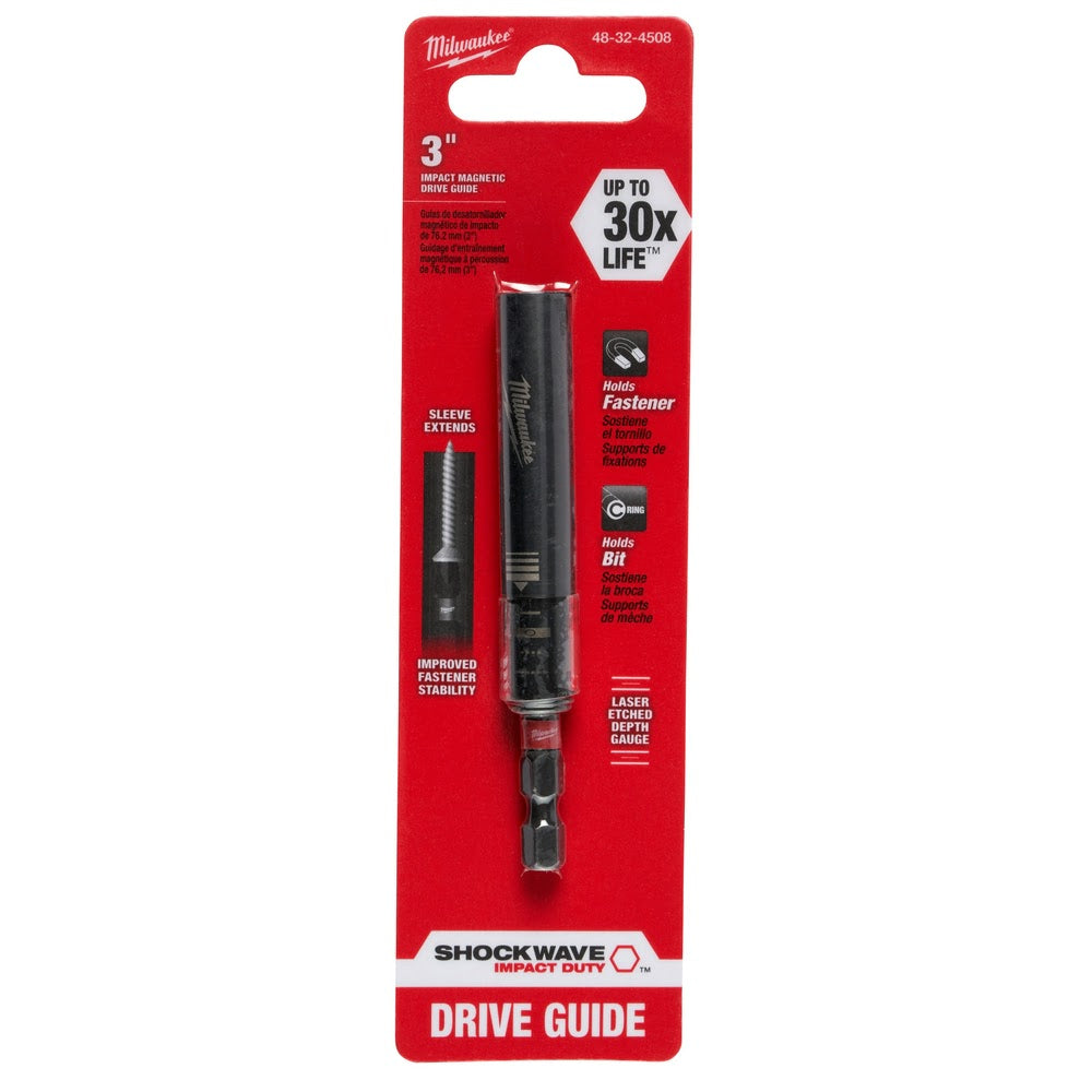 Milwaukee 48-32-4508 Shockwave 3" Magnetic Drive Guide