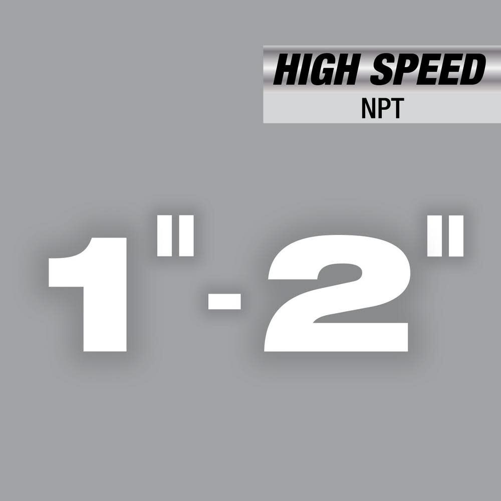 Milwaukee 48-36-1204 1"-2" High Speed NPT Universal Pipe Threading Dies