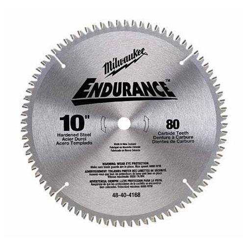 Milwaukee 48-40-4168 10" Non-Ferrous Metal Cutting Circular Saw Blade