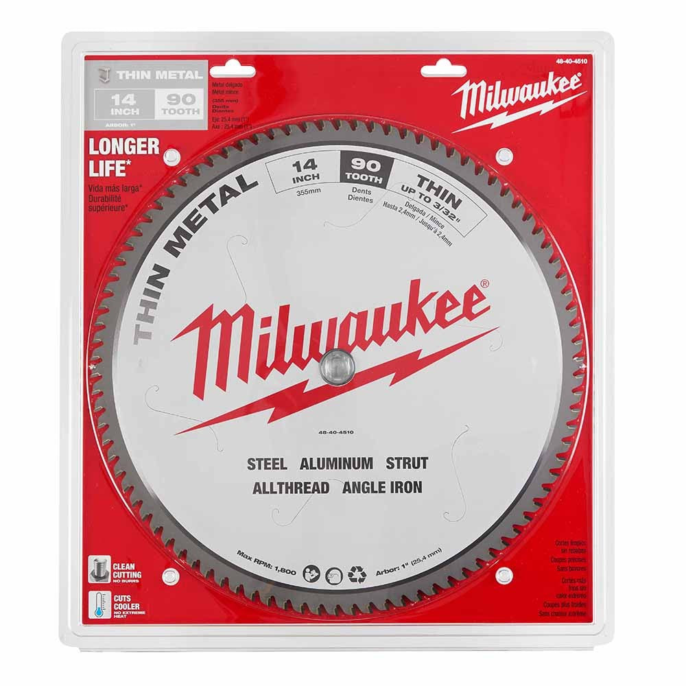 Milwaukee 48-40-4510 14" Dry Cut Circular Saw Blade