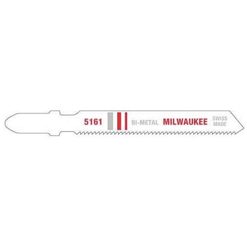 Milwaukee 48-42-5161 3" x 24TPI, Bi-Metal Jig Saw Blades, 5-Pack