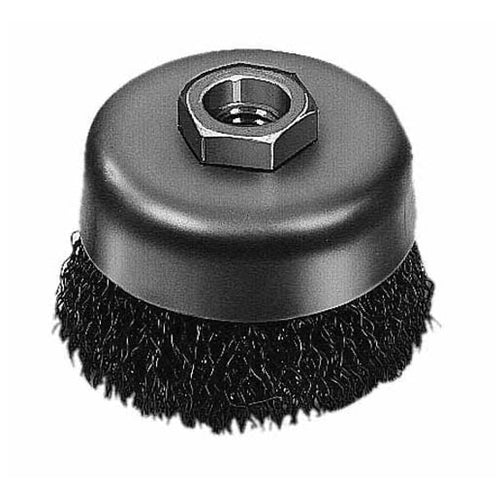 Milwaukee 48-52-1300 4" Crimped Wire Cup Brush- Carbon Steel