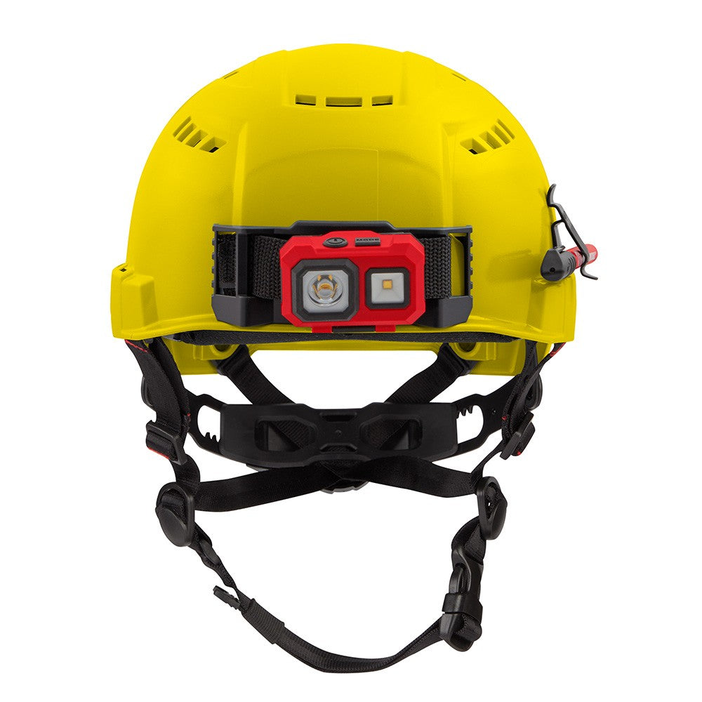 Milwaukee 48-73-1302 BOLT Yellow Safety Helmet (USA) - Type 2, Class C, Vented