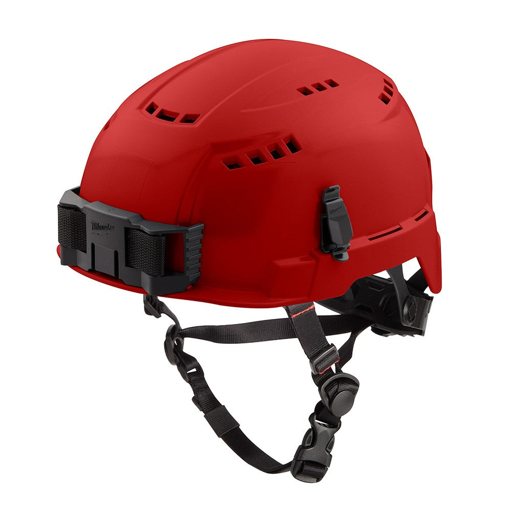Milwaukee 48-73-1308 BOLT Red Safety Helmet (USA) - Type 2, Class C, Vented