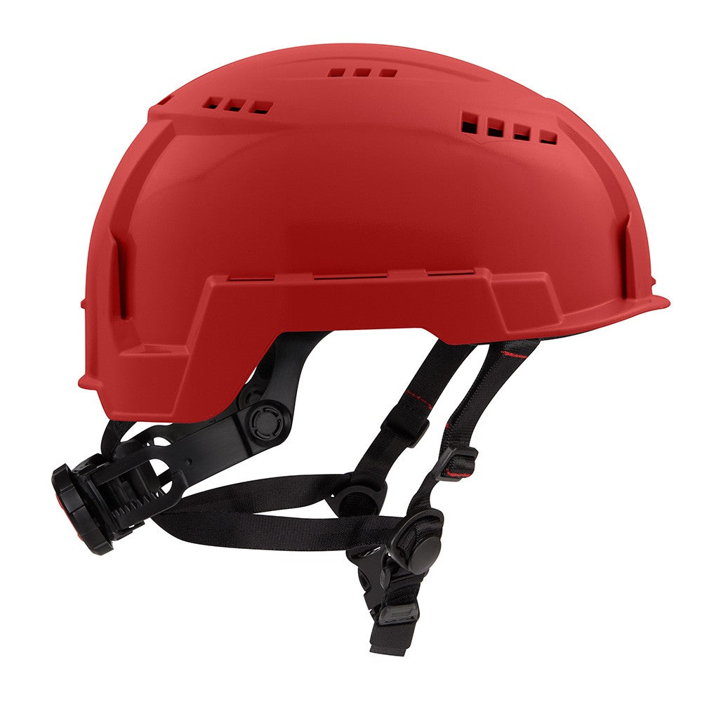 Milwaukee 48-73-1308 BOLT Red Safety Helmet (USA) - Type 2, Class C, Vented