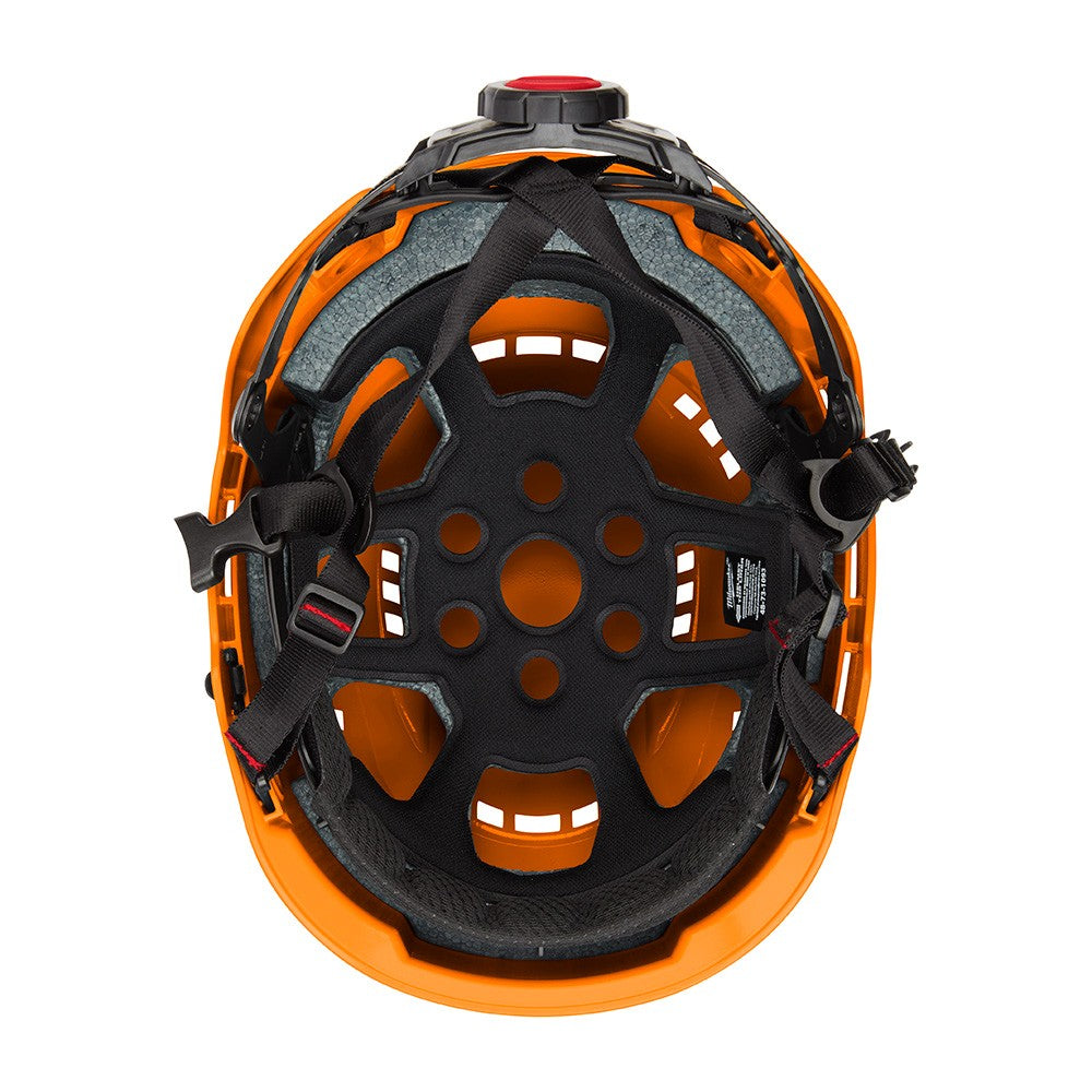 Milwaukee 48-73-1312 BOLT Orange Safety Helmet (USA) - Type 2, Class C, Vented
