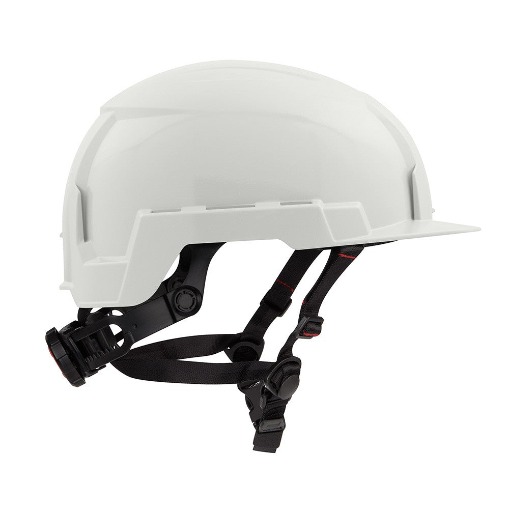Milwaukee 48-73-1321 White Front Brim Hard Hat Helmet with BOLT™ - Class E