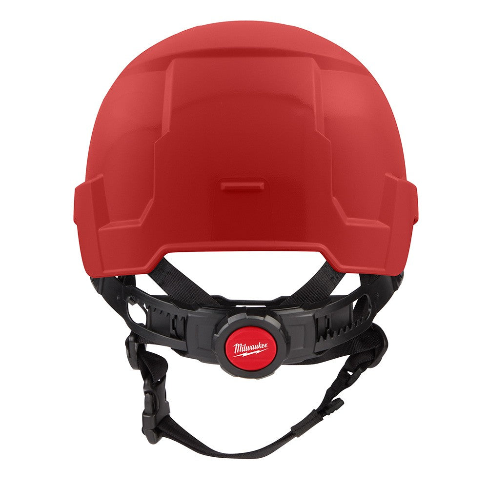 Milwaukee 48-73-1329 BOLT Red Front Brim Safety Helmet (USA) - Type 2, Class E, Non-Vented