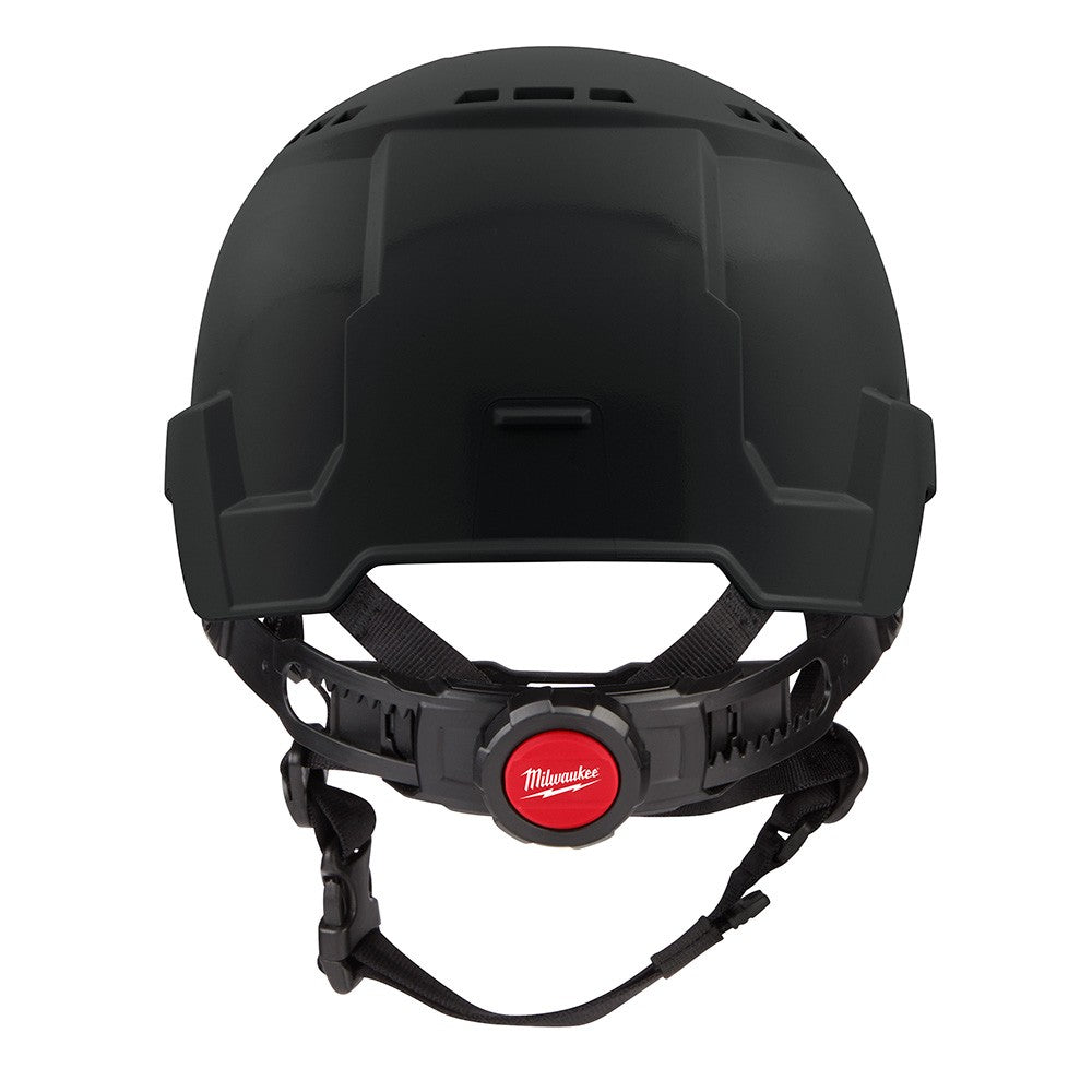 Milwaukee 48-73-1330 Black Front Brim Vented Hard Hat Helmet with BOLT™ - Class C
