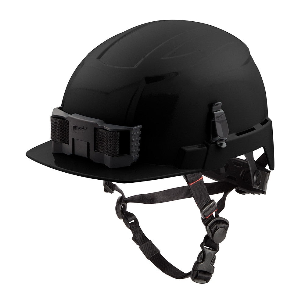 Milwaukee 48-73-1331 Black Front Brim Hard Hat Helmet with BOLT™ - Class E