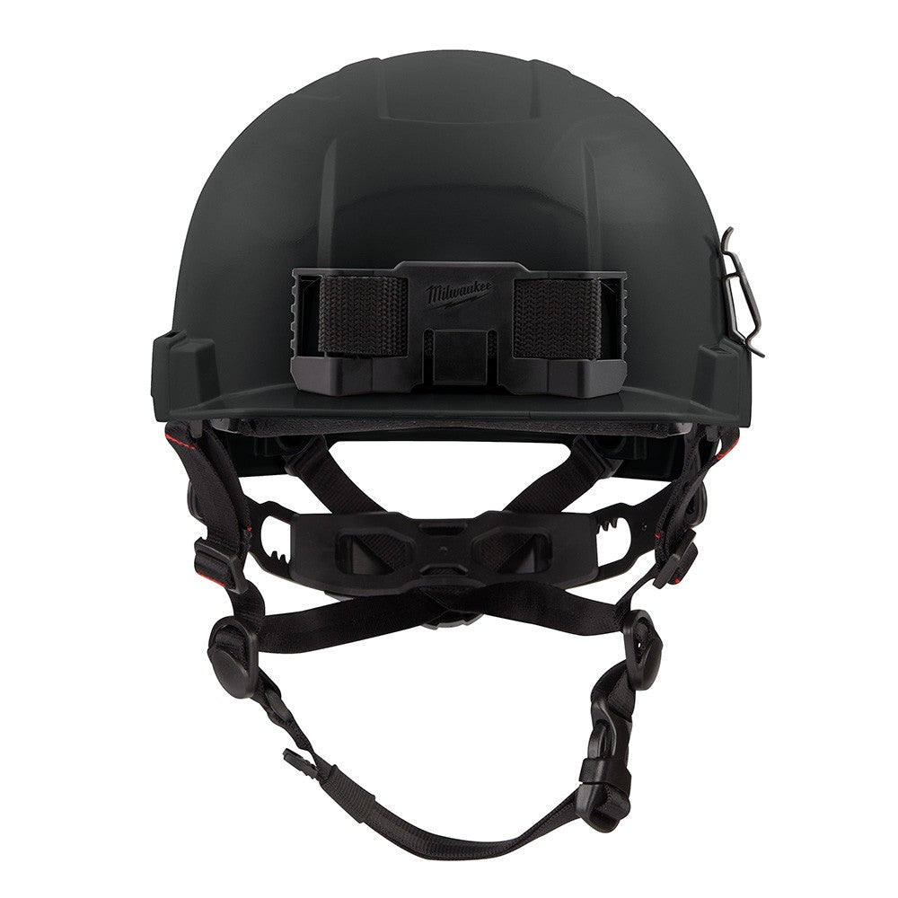 Milwaukee 48-73-1331 Black Front Brim Hard Hat Helmet with BOLT™ - Class E