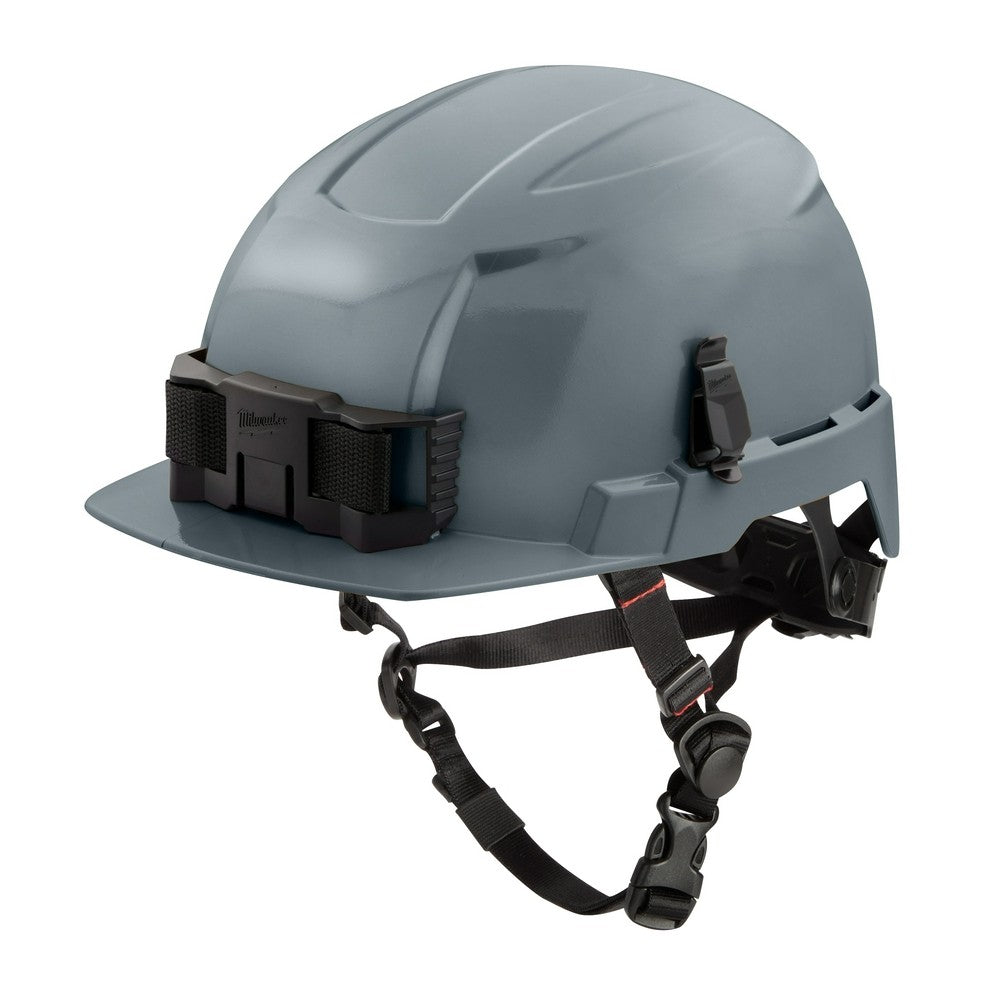 Milwaukee 48-73-1337 Gray Front Brim Helmet with BOLT - Type 2, Class E