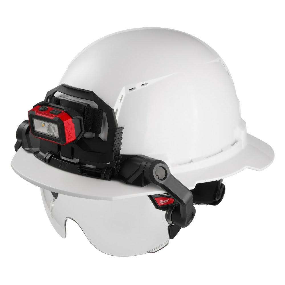 Milwaukee 48-73-1410 BOLT Eye Visor - Clear Dual Coat Lens (Compatible with Milwaukee Safety Helmets & Hard Hats)