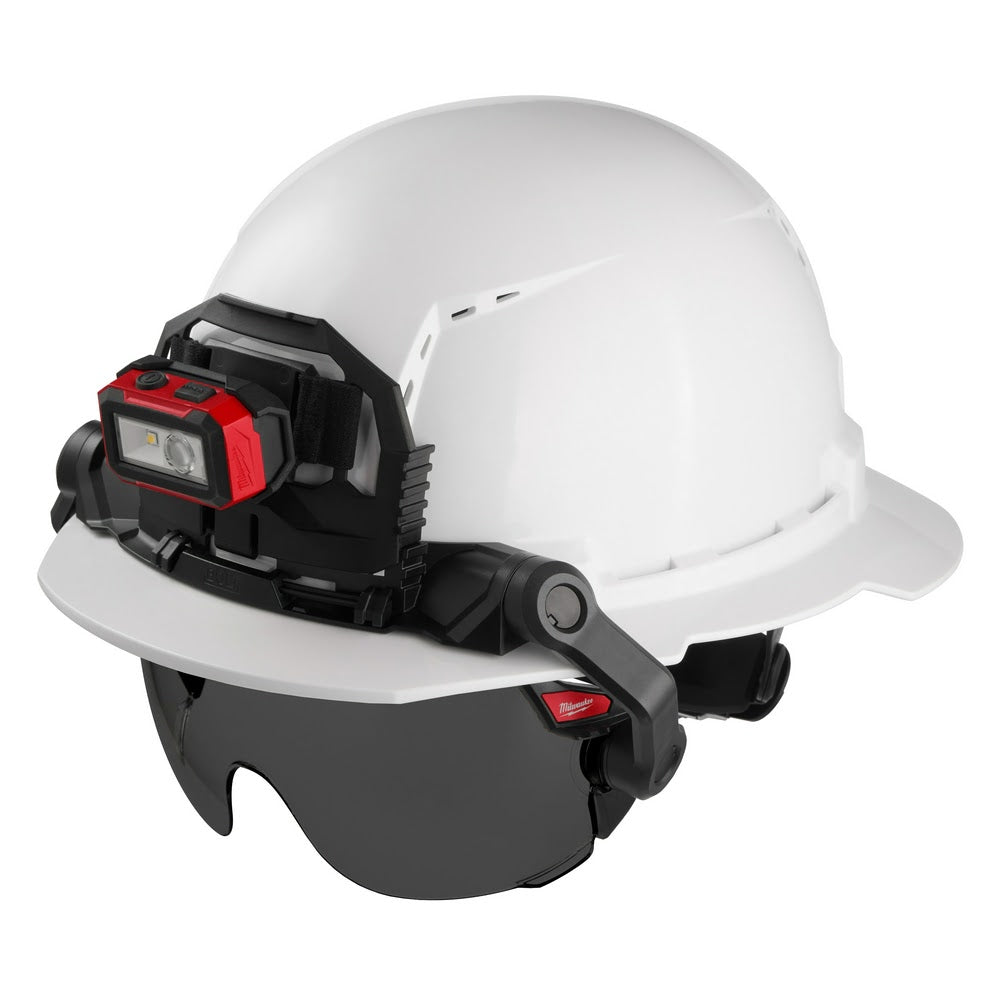 Milwaukee 48-73-1415 BOLT Eye Visor - Tinted Dual Coat Lens (Compatible with Milwaukee Safety Helmets & Hard Hats)