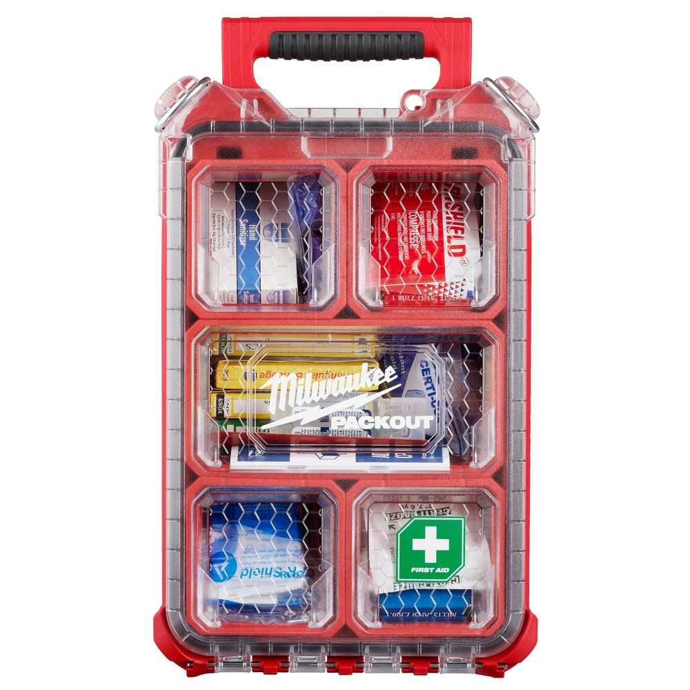 Milwaukee 48-73-8435C 79Pc Class A Type III PACKOUT First Aid Kit