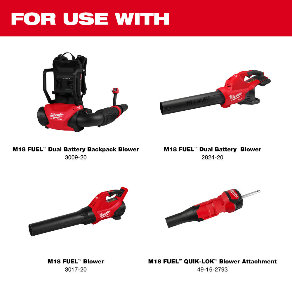 Milwaukee 49-16-2797 Blower Tapered and Flat Nozzle Attachment Kit