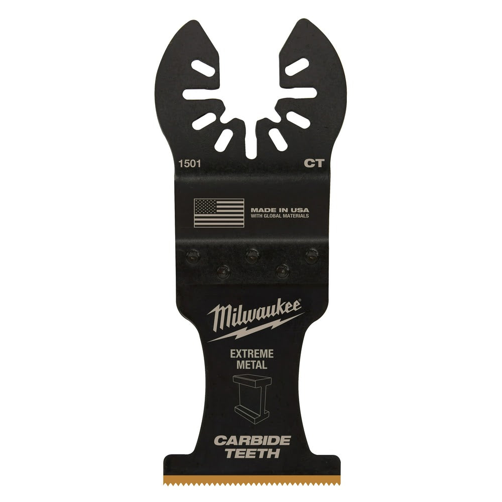Milwaukee  49-25-1503 OPEN-LOK™ 1-3/8" TITANIUM Enhanced Carbide Teeth Metal Blade 3 Pack