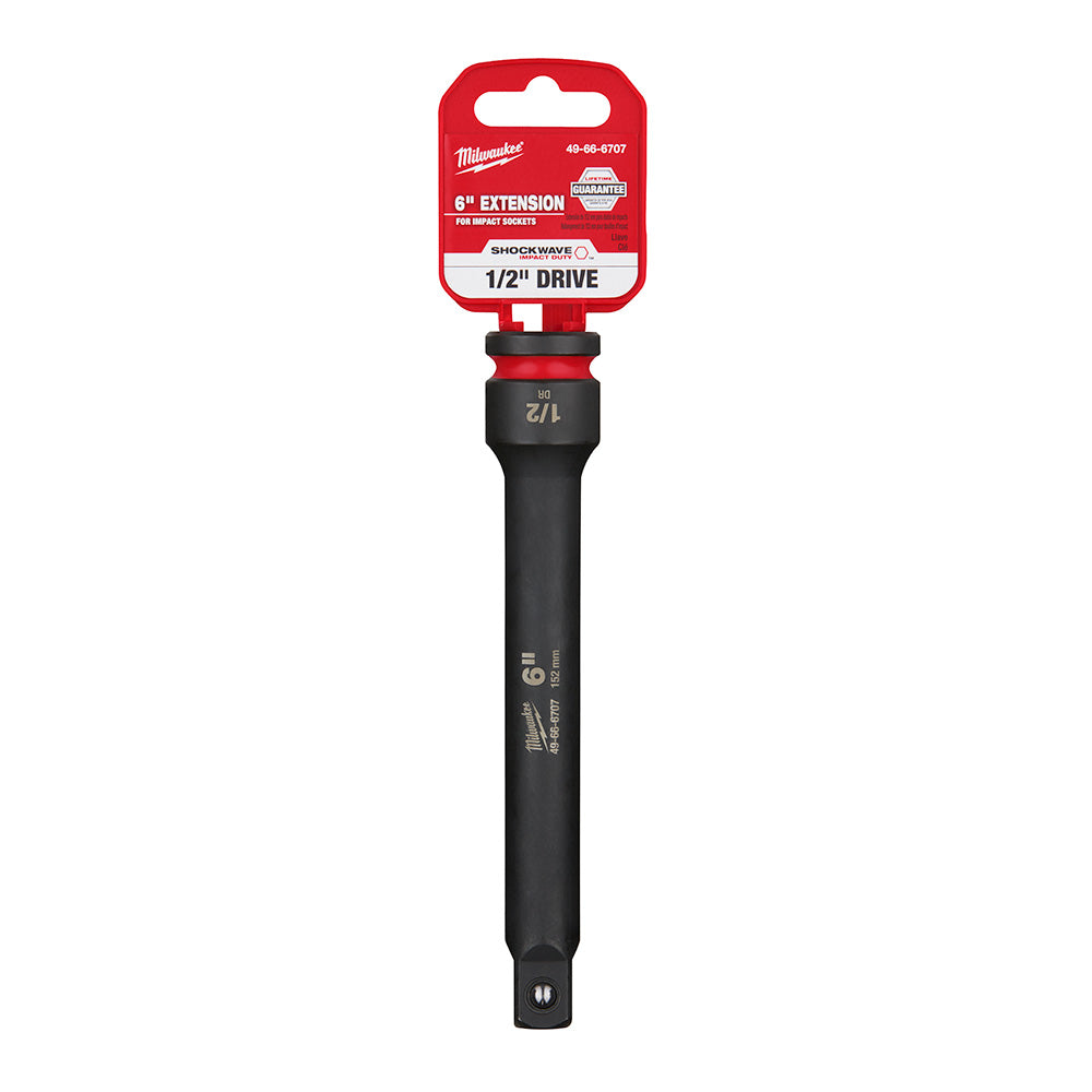 Milwaukee 49-66-6707 SHOCKWAVE Impact Duty™  1/2" Drive 6" Extension