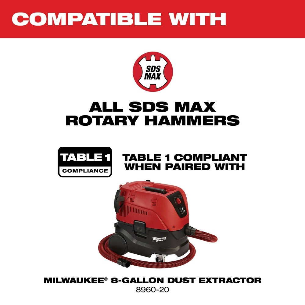 Milwaukee 5317-DE SDS Max Dust Extraction Attachment