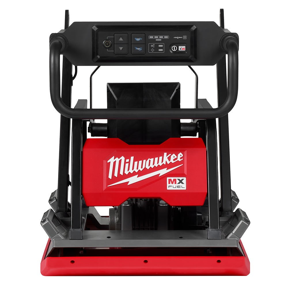 Milwaukee MXF220-2HD MX FUEL Lithium-Ion 20 in. Plate Compactor Kit with (2) FORGE HD12.0 Batteries and (1) MX FUEL Super Charger