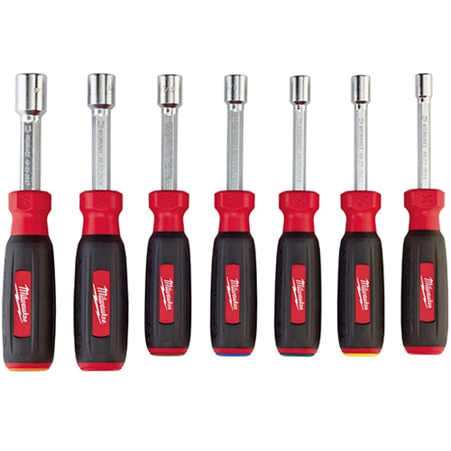 Milwaukee 48-22-2507 7Pc Magnetic HollowCore SAE Nut Driver Set
